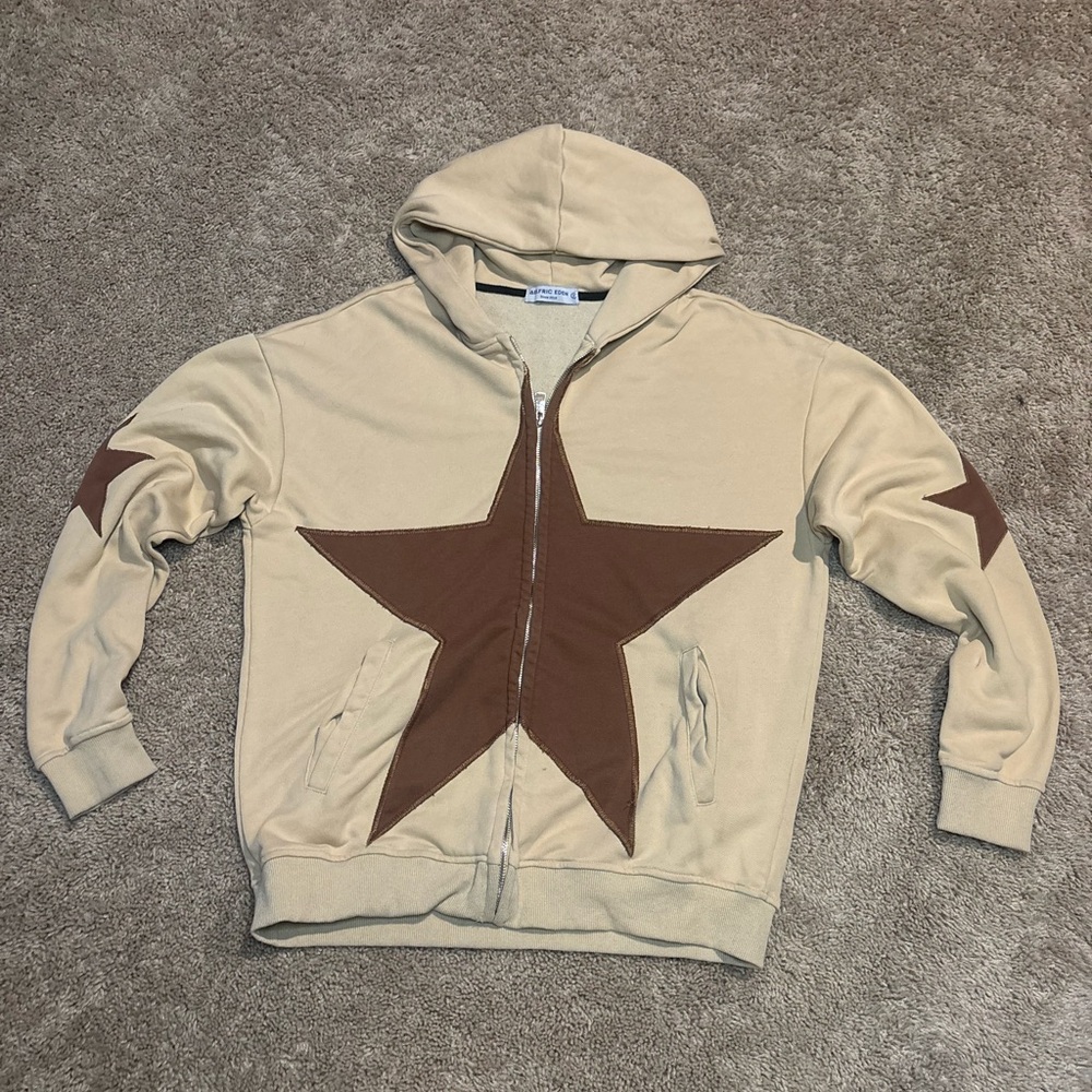Aelfric Eden Beige Hoodie